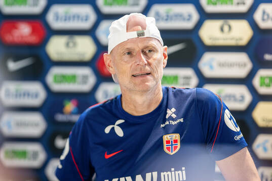 Ståle Solbakken, head coach of the Norwegian national