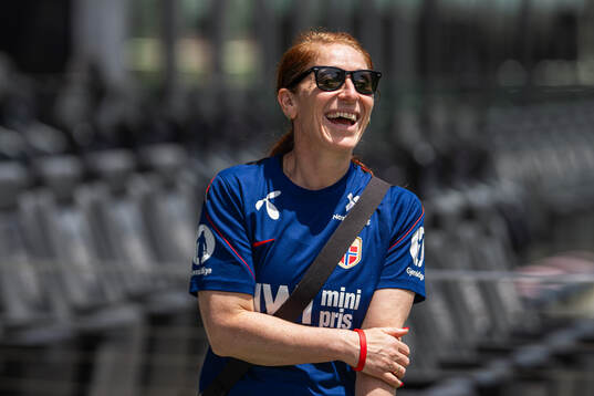 Lise Klaveness, president of the Norwegian Football
