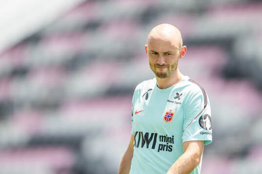 Fredrik Aursnes of the Norwegian national football team at