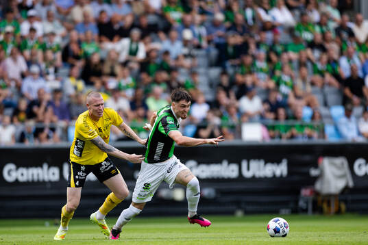 Elfsborgs Thomas Isherwood och GAIS Samuel Salter