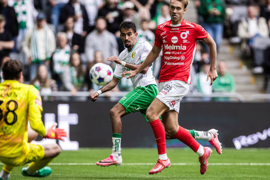Hammarbys Montader Madjed och Degerfors Nikolai Skuseth