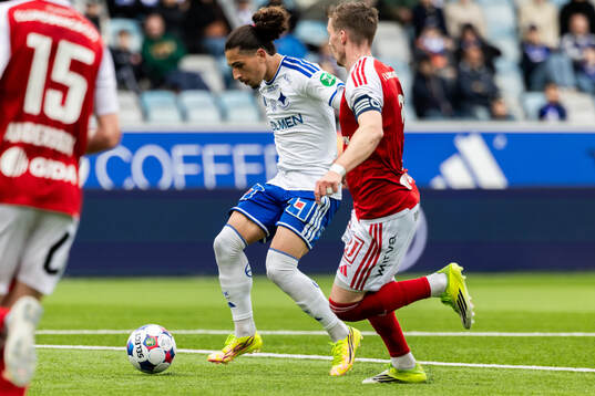 IFK Norrköpings Elias Jemal och Sandvikens Gustav Thörn