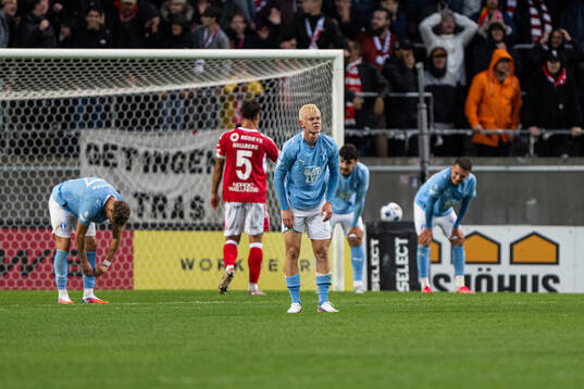 Malmö FFs Otto Rosengren deppar