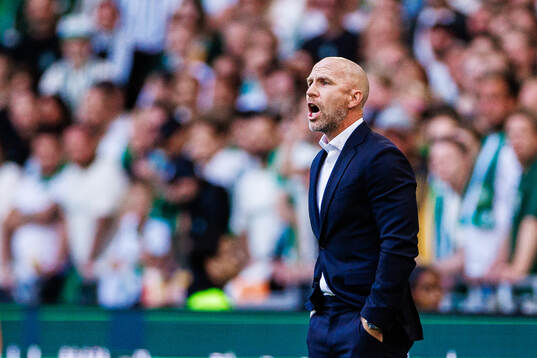 Coach Henrik Rydström of Hammarby
