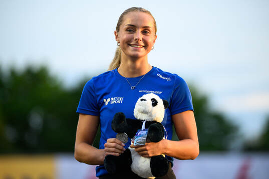 Wilma Svenson, IFK Växjö, jublar