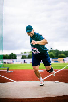 Teo Paganus i herrarnas diskus final