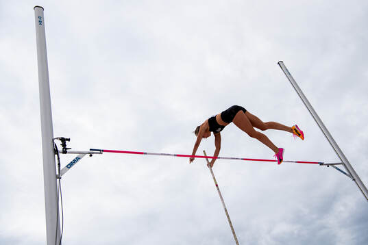 Johanna Duplantis, Upsala IF, i damernas stavhopp final