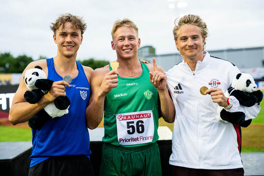 Leo Göransson, IFK Växjö, Emil Uhlin, Falu IK, och