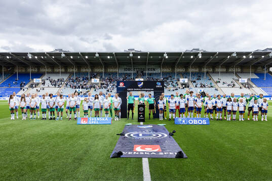 IFK Norrköpings spelare och Hammarbys spelare