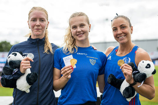 Moa Granat, Turebergs FK, Tilde Bjerager, IFK Växjö, och