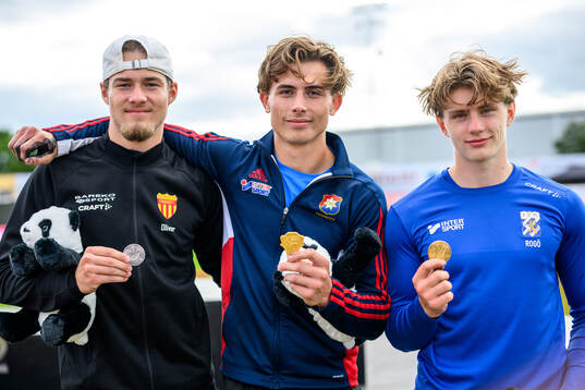 Oliver Sandberg, Huddinge AIS, William Asker, Örgryte IS,