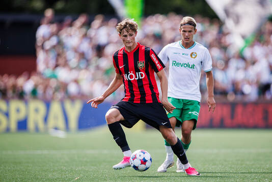 Brommapojkarnas Atle Wahlund och och Hammarbys Markus