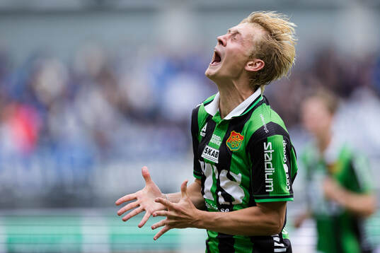 GAIS Henry Sletsjøe jublar