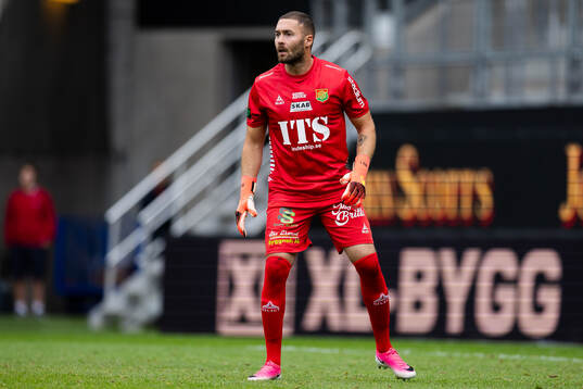 GAIS målvakt Mergim Krasniqi