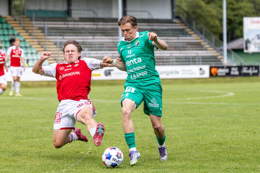 Sandvikens Victor Backman och Ljungskiles Rasmus Nåfors