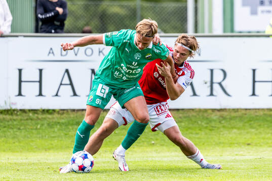 Ljungskiles Lukas Lindholm Corner och Sandvikens Linus