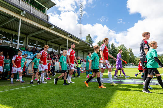Lagen går in på planen