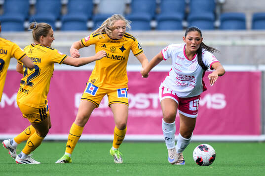 IFK Norrköpings Paula Broddner Klingspor och IK Uppsalas