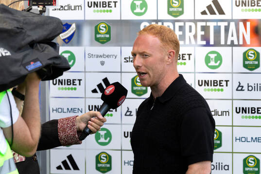 Helsingborgs manager Stevie Grieve