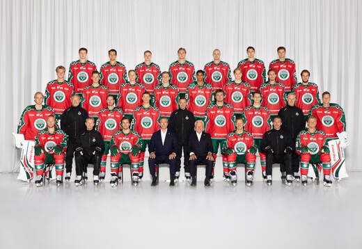 Bläddra bland fler bilder av Ishockey, SHL, Porträtt och Lagbild, Frölunda