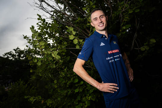 Thobias Montler of the Swedish national athletics team