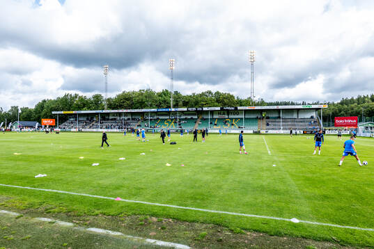 Vy över arenan