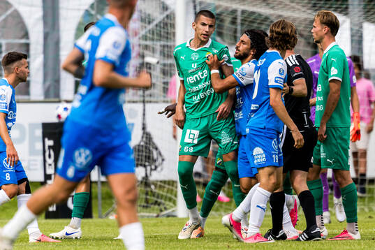 Ljungskiles Ivan Maric reagerar