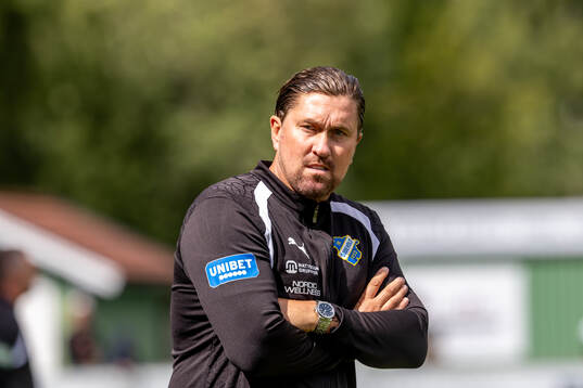 Oddevolds tränare Rikard Nilsson