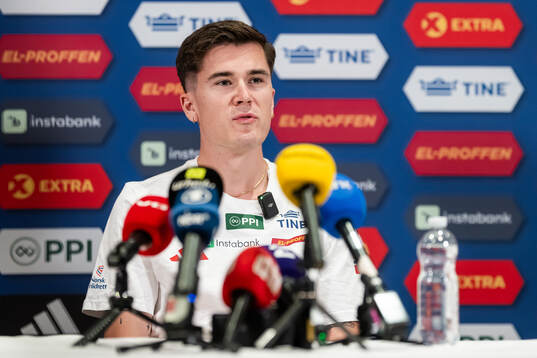 Jakob Asserson Ingebrigtsen of the Norwegian national