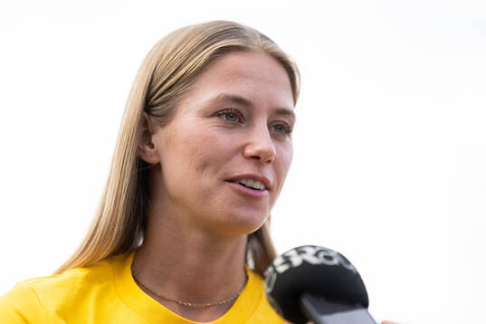 Julia Samuelsson of the Swedish national athletics team at