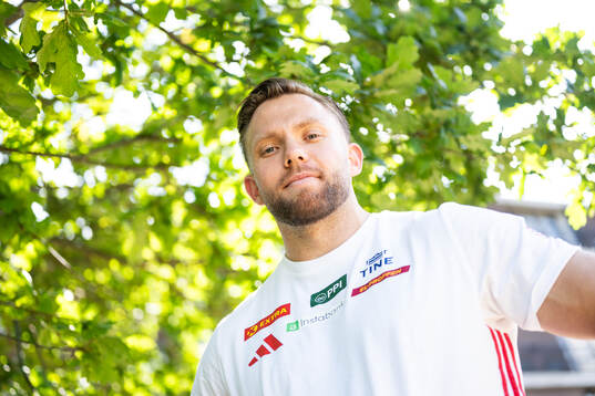 Ola Stunes Isene of the Norwegian national athletics team