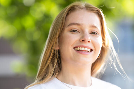 Faye Friele of the Norwegian national athletics team poses