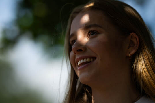 Faye Friele of the Norwegian national athletics team poses