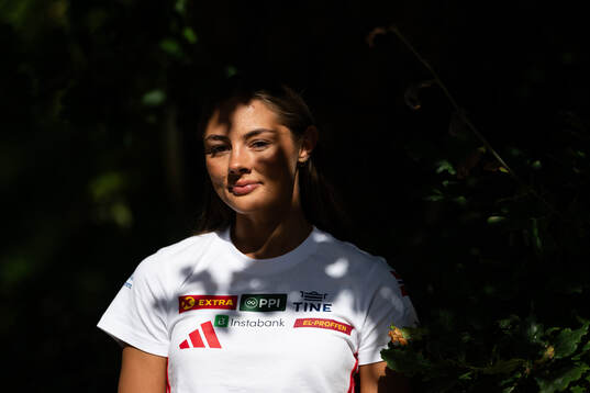 Elea Jørstad Bock of the Norwegian national athletics team