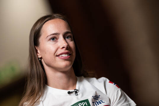 Martine Hjørnevik of the Norwegian national athletics team