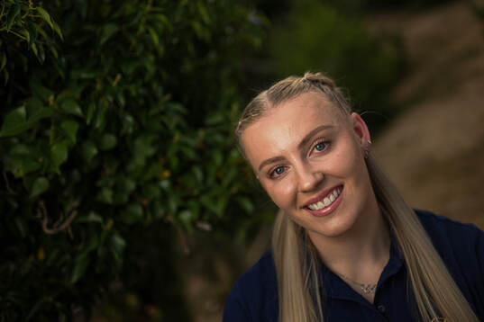 Axelina Johansson of the Swedish national athletics team at