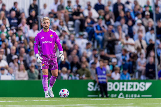 Djurgårdens målvakt Jacob Rinne