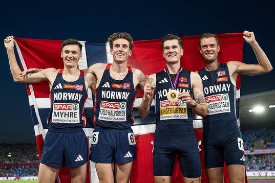 Magnus Tuv Myhre of Norway,  Andreas Fjeld Halvorsen of