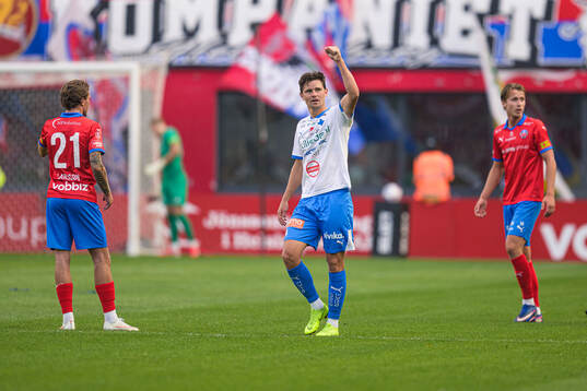 IFK Värnamos Marcus Antonsson jublar