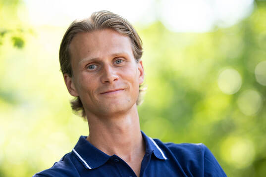Vidar Johansson of the Swedish national athletics team