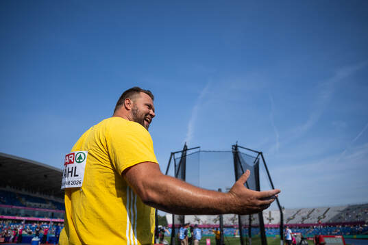 Daniel Ståhl of Sweden