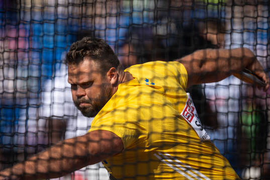 Daniel Ståhl of Sweden