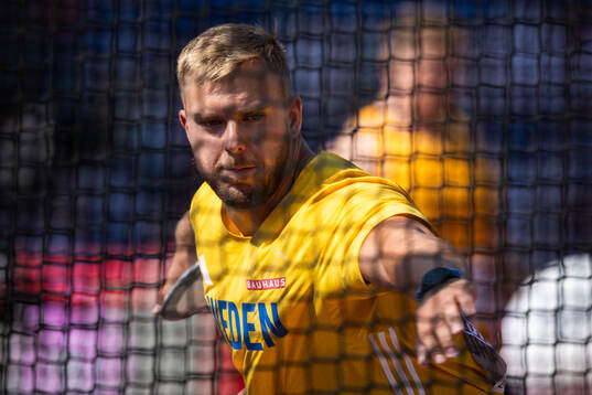 Jesper Ahlin of Sweden