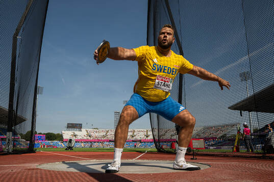 Daniel Ståhl of Sweden