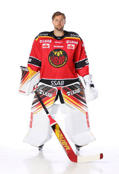 Luleås målvakt Joel Lassinantti