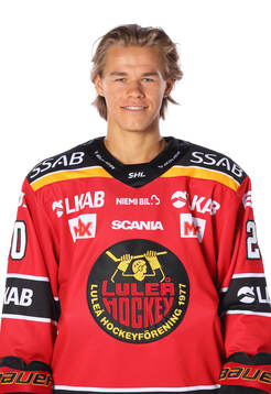 Luleås Casper Juustovaara Karlsson