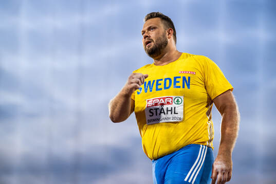 Daniel Ståhl of Sweden