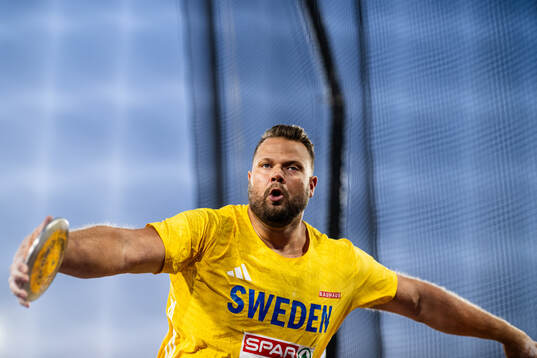Daniel Ståhl of Sweden