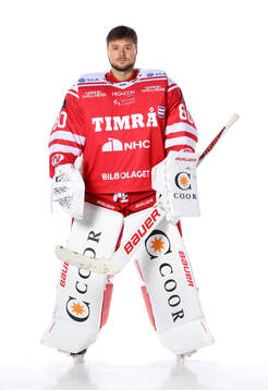 Timrås målvakt Frederik Dichow