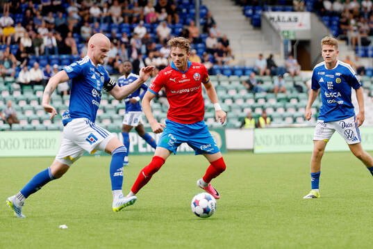 GIF Sundsvalls Lucas Forsberg och Helsingborgs Alexander
